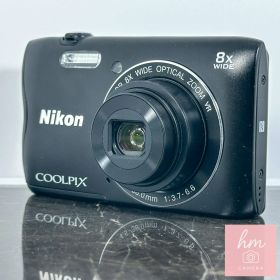 Nikon COOLPIX A300 ブラック 2010万画素 光学8倍ズーム Wi-Fi対応 コンパクトデジカメ