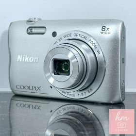 Nikon COOLPIX A300 シルバー 2010万画素 光学8倍ズーム Wi-Fi対応 コンパクトデジカメ