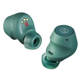 オーディオテクニカ(audio-technica) ATH-CKS30TW+/GR エバーグリーン Bluetooth 完全ワイヤレスイヤホン SOLID BASS