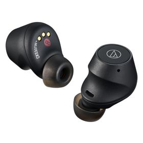 【長期保証付】オーディオテクニカ(audio-technica) ATH-CKS30TW+/BK マットブラック Bluetooth 完全ワイヤレスイヤホン SOLID BASS