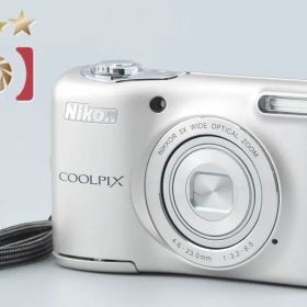 【中古】Nikon ニコン COOLPIX L30 シルバー コンパクトデジタルカメラ