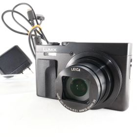 【美品】パナソニック (Panasonic) コンパクト デジタル カメラ 高倍率ズーム 光学30倍 LUMIX DC-TZ99-K