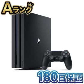 【中古】 整備済み品 SONY ソニー PlayStation4 Pro ジェット・ブラック 1TB CUH-7000BB01 本体 PS4 プレステ4 プレイステーション4 プロ 4K HDR 徹底除菌清掃済 送料無料 翌日配送 迅速配送 人気 定番 ぷれすて4 中古 180日保証
