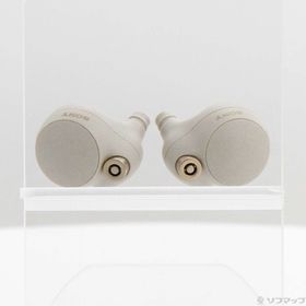 (中古)SONY WF-1000XM4 S プラチナシルバー(198-ud)
