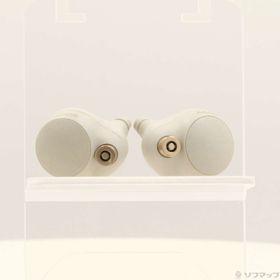 (中古)SONY WF-1000XM4 S プラチナシルバー(198-ud)