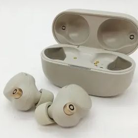 【中古】SONY WF-1000XM4 (S) プラチナシルバー【府中ル・シーニュ】保証期間１ヶ月【ランクB】