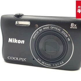 【中古】 【並品】 ニコン COOLPIX S3700BK ブラック 【コンパクトデジタルカメラ】