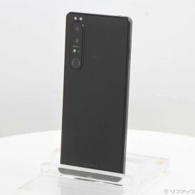 ソフマップ 〔中古品〕 Xperia 1 III 256GB フロストブラック SOG03 auロック解除SIMフリー【196】