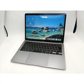 【中古】Apple MacBook Air 13インチ M1(CPU:8C/GPU:7C) 8GB/256GB スペースグレイ MGN63J/A (M1・2020)【秋葉2号】保証期間1ヶ月【ランクC】