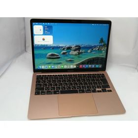 【中古】Apple MacBook Air 13インチ M1(CPU:8C/GPU:7C) 8GB/256GB ゴールド MGND3J/A (M1・2020)【池袋東口】保証期間1ヶ月【ランクC】