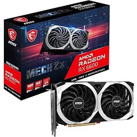 【中古】MSI Radeon RX 6600 MECH 2X 8G グラフィックスボード VD7871