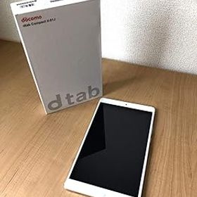 【中古】【39shop】HUAWEIファーウェイ★dtab compact 16GB ゴールド d-01J docomo（良い）