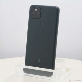 (中古)GOOGLE Google Pixel 5a (5G) 128GB モーストリーブラック Softbank SIMフリー(276-ud)
