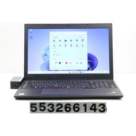 ノートパソコン lenovo ThinkPad L590 Core i3 8145U 2.1GHz/8GB/256GB(SSD)/15.6W/FWXGA(1366x768)/Win11
