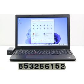 ノートパソコン lenovo ThinkPad L590 Core i3 8145U 2.1GHz/8GB/256GB(SSD)/15.6W/FWXGA(1366x768)/Win11