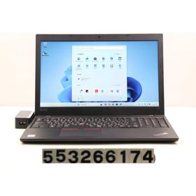 ノートパソコン lenovo ThinkPad L590 Core i3 8145U 2.1GHz/8GB/256GB(SSD)/15.6W/FWXGA(1366x768)/Win11