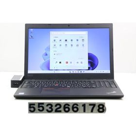 ノートパソコン lenovo ThinkPad L590 Core i3 8145U 2.1GHz/8GB/256GB(SSD)/15.6W/FWXGA(1366x768)/Win11