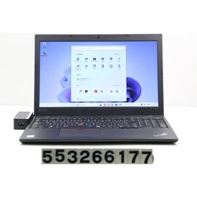 ノートパソコン lenovo ThinkPad L590 Core i3 8145U 2.1GHz/8GB/256GB(SSD)/15.6W/FWXGA(1366x768)/Win11