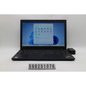 ノートパソコン Lenovo ThinkPad L590 Core i5 8265U 1.6GHz/8GB/256GB(SSD)/15.6W/FWXGA(1366x768)/Win11