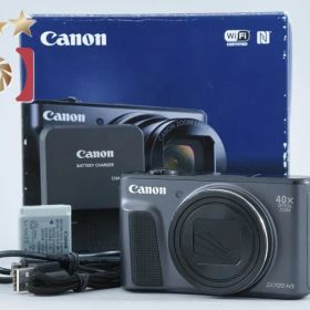 【中古】Canon キヤノン PowerShot SX720 HS ブラック コンパクトデジタルカメラ 元箱付き