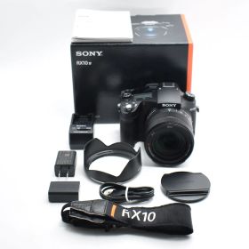 B#13128 SONY(ソニー) コンパクトデジタルカメラ Cyber-shot RX10IV ブラック 1.0型積層型CMOSセンサー 光学ズーム25倍(24-600mm) 可動式液晶モニター 4K動画記録 DSC-RX10M4