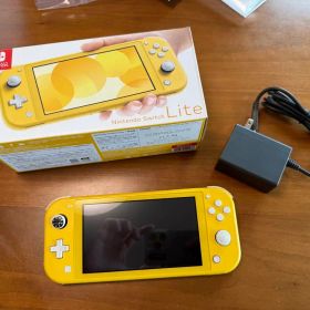 ntendo Switch Lite イエロー ACアダプター（未使用） 箱あり