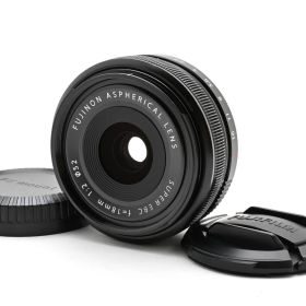 【返品保証】★美品★フジフイルム FUJIFILM フジノン XF18mm F2 R★ L358#9113