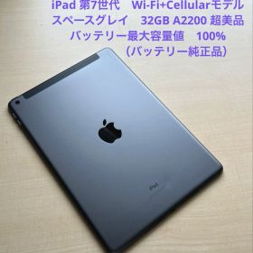 iPad 第7世代 Cellular グレイ 32GB A2200 超美品 #2