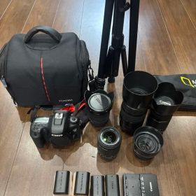 Canon EOS 7D Mark II レンズ5本セット 防湿庫保管