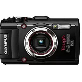 【中古】 OLYMPUS オリンパス デジタルカメラ STYLUS TG-3 Tough ブラック 1600万画素CMOS F2.0 15m防水 100kgf耐荷重 GPS+電子コンパス&内蔵Wi-Fi BLK