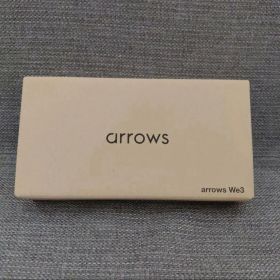 ［新品未使用］Arrows We3 F-52G ブラック