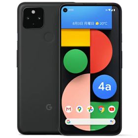 【中古】Bランク【やや傷や汚れあり】 SIMフリー G025H Google Pixel 4a (5G) 128G ブラック 本体のみ 利用制限▲(赤ロム永久保証) 送料無料
