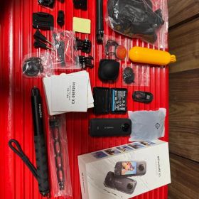 Insta360 X3 360度カメラ 電池2個 付属品多数