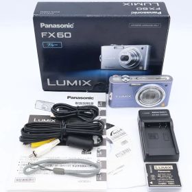 Panasonic パナソニック デジタルカメラ LUMIX (ルミックス) FX60 ラベンダーブルー DMC-FX60-A #260820_FG9SA008135