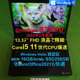Dynabook S73/HU/i5-1135G7/16G/SSD256G