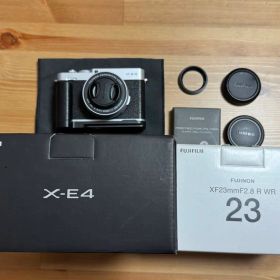 FUJIFILM X-E4 + XF23mmF2.8 R WR セット