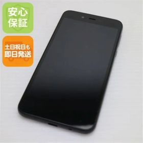 超美品 702SH AQUOS sense basic ブラック スマホ 本体 白ロム 土日祝発送OK