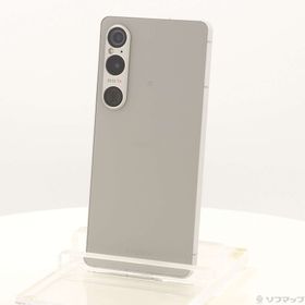 (中古)SONY Xperia 1 VI 256GB プラチナシルバー SO-51E docomo SIMフリー(377-ud)