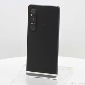 (中古)SONY Xperia 1 VI 256GB ブラック SO-51E docomo SIMフリー(368-ud)
