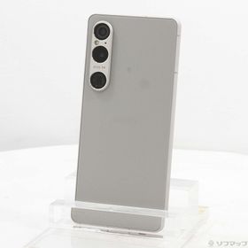 (中古)SONY Xperia 1 VI 256GB プラチナシルバー SO-51E docomo SIMフリー(348-ud)