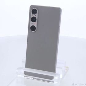 (中古)SONY Xperia 1 VI 256GB プラチナシルバー SO-51E docomo SIMフリー(258-ud)