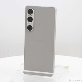 (中古)SONY Xperia 1 VI 256GB プラチナシルバー SO-51E docomo SIMフリー(198-ud)
