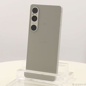 (中古)SONY Xperia 1 VI 256GB プラチナシルバー SO-51E docomo SIMフリー(258-ud)