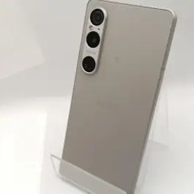 【中古】SONY au 【SIMフリー】 Xperia 1 VI プラチナシルバー 12GB 256GB SOG13【神保町】保証期間１ヶ月【ランクB】