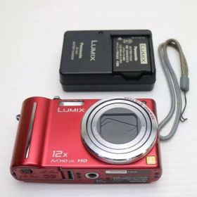 【中古】パナソニック デジタルカメラ LUMIX1010万画素 光学12倍ズーム(レッド)DMCTZ7R DMC-TZ7-R
