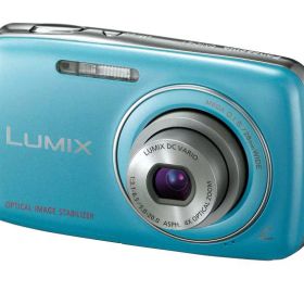 【中古】パナソニック デジタルカメラ LUMIX S1 ブルー DMC-S1-A
