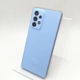【中古】SAMSUNG au 【SIMフリー】 Galaxy A53 5G オーサムブルー 6GB 128GB SCG15【柏】保証期間１ヶ月【ランクB】