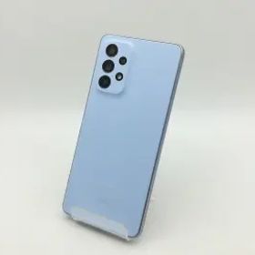 【中古】SAMSUNG au 【SIMフリー】 Galaxy A53 5G オーサムブルー 6GB 128GB SCG15【神戸】保証期間１ヶ月【ランクB】