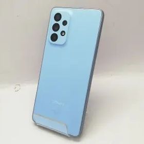 【中古】SAMSUNG UQmobile 【SIMフリー】 Galaxy A53 5G オーサムブルー 6GB 128GB SCG15【立川フロム中武】保証期間１ヶ月【ランクC】