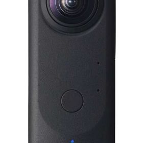 【中古】RICOH THETA Z1 ブラック 360度カメラ 1.0型裏面照射型CMOSセンサー搭載 23MP高解像静止画 手ブレ補正機能搭載 4K動画 360度空間音声 RAW現像対応 高速無線転送 リコーシータ独自の高精度なスティッ
